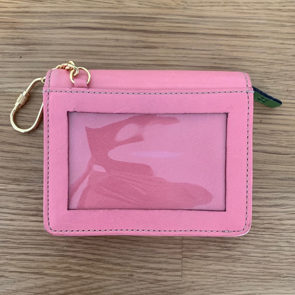 Kate Spade Ruth Cardholder in pink & green Katy - Picture 3 of 6